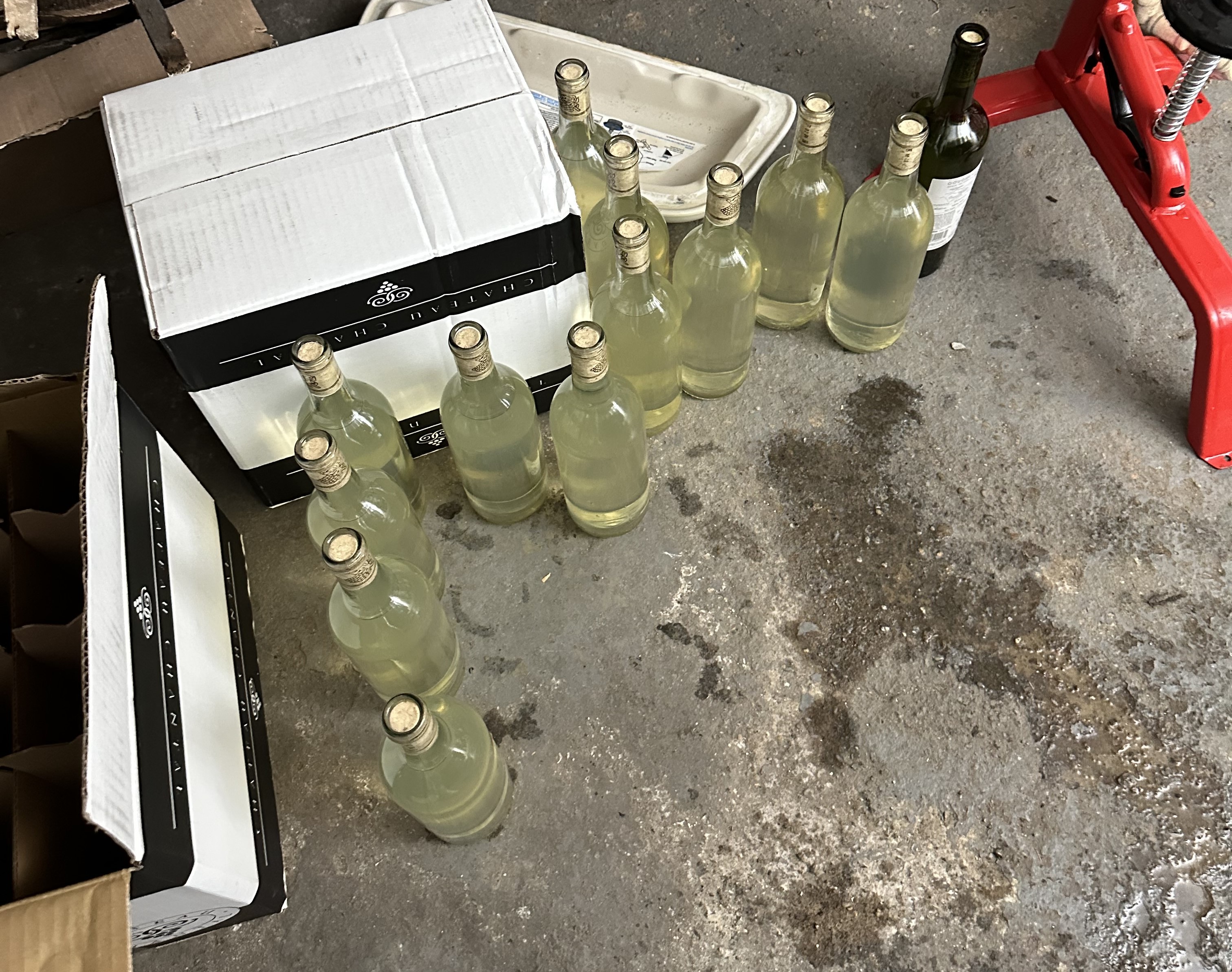 Chardonnay Glow bottle